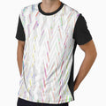 Soft colors asymmetrical geometrical shapes design by Code03 by Code03