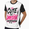 Cute But Competitive Streetwear Gym Tee by StoryInCode