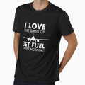 I Love The Smell Of Jet Fuel In The Morning Pilot Aviation Pullover Hoodie by rturuytuyt