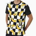 Banana Checkered Pattern by BettySpicer
