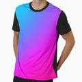 Neon Gradient Blue to Pink by FunnyTshirtGuy