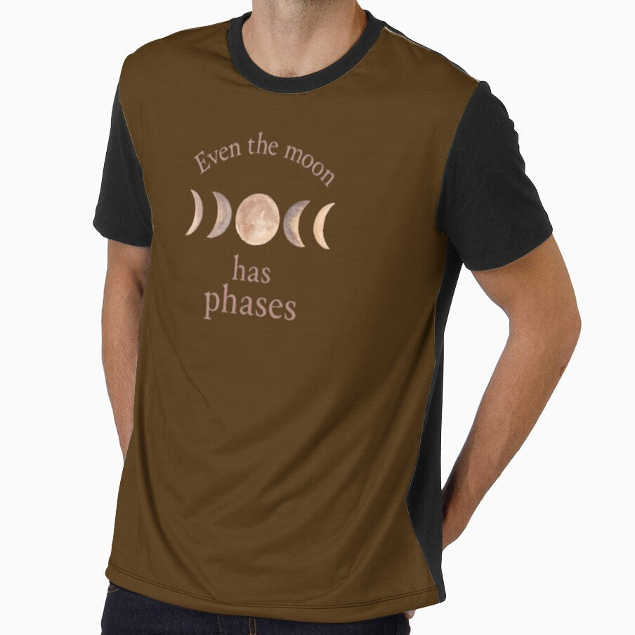 Moon Phases Cotton Realism Minimalist Gift Wall Art by Kony83