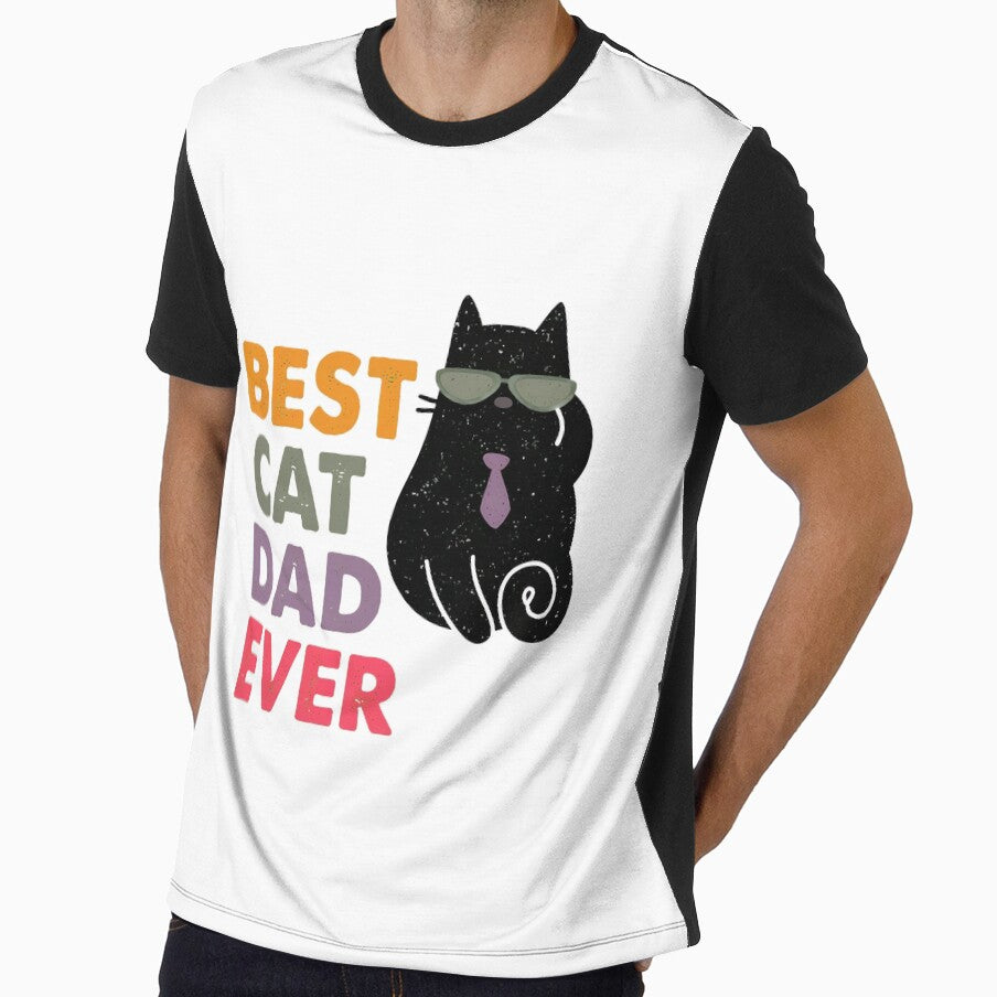 Best Cat Dad Ever by Dmo3HarkoArt