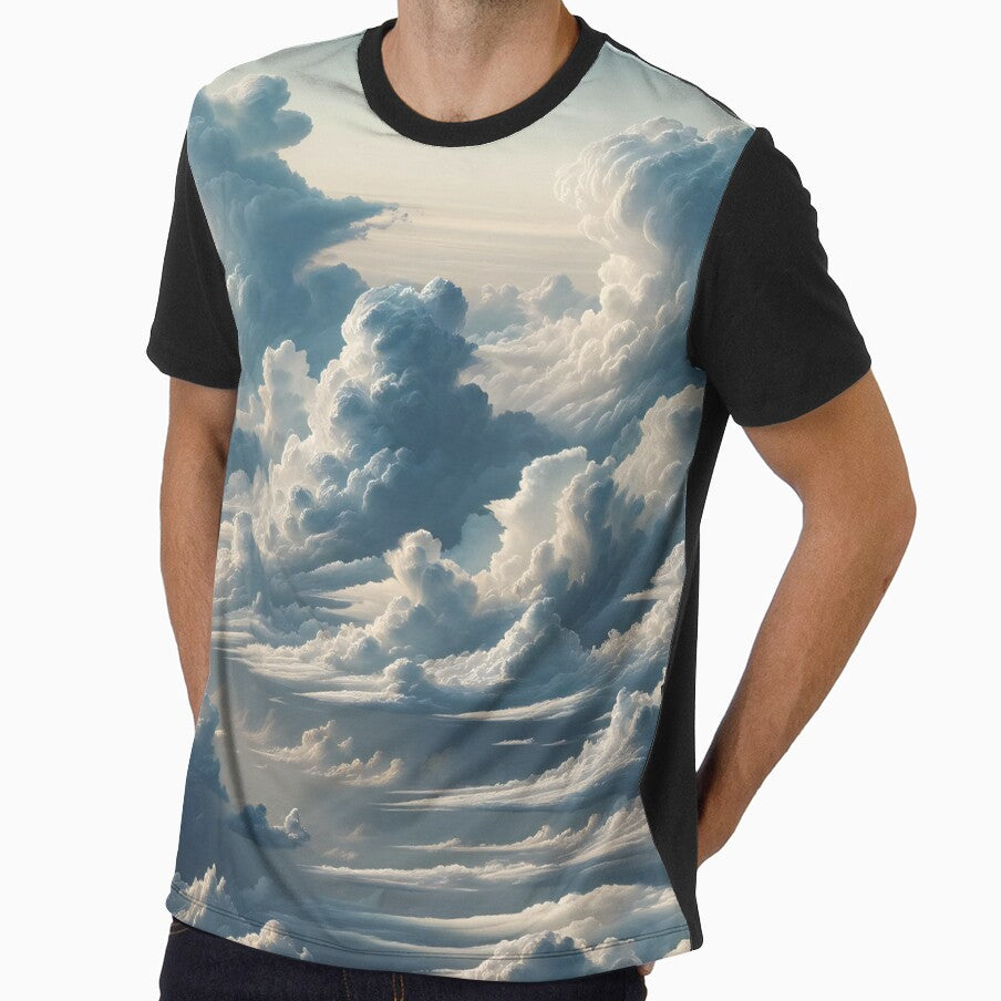 Sky's Canvas: Serene Symphony of Clouds and Calm by ArtComixHaven