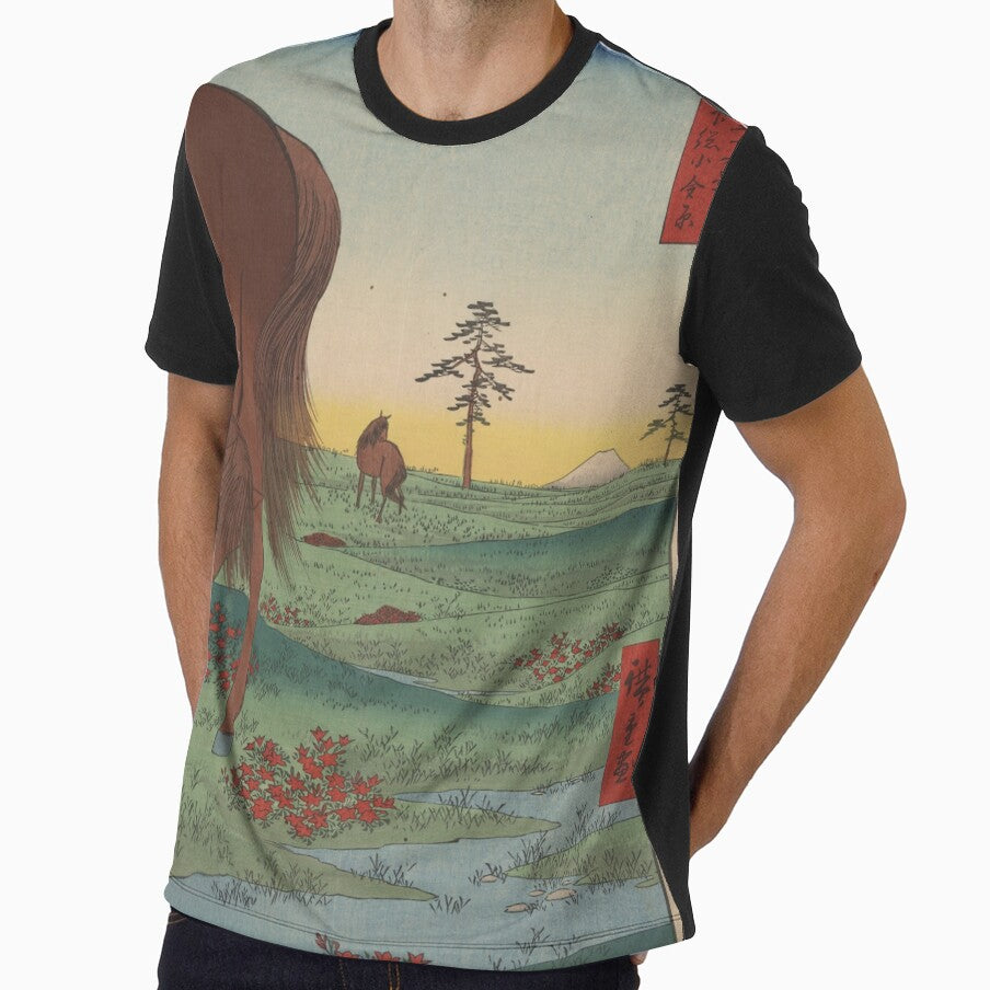 Hiroshige's Kogane Plain in Shimōsa Province by mosfunky