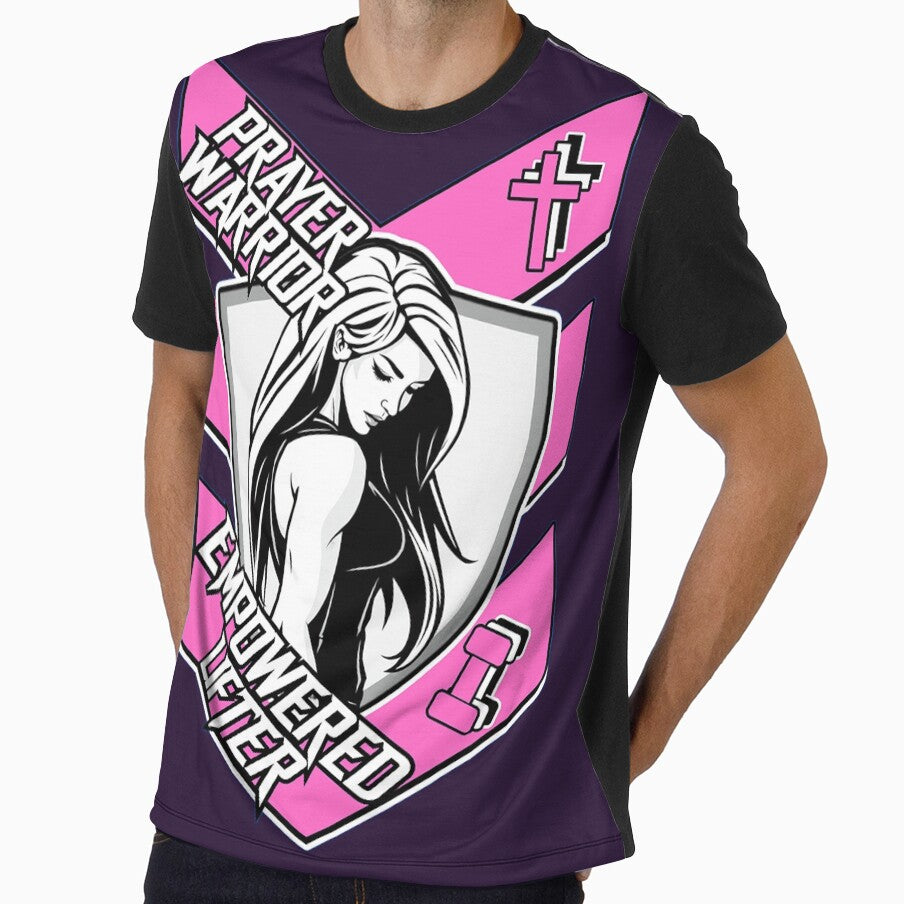 Prayer Warrior - Empowered Lifter - Christian Women Gym by Bezuiden