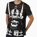 Japanese samurai streetwear - japanese bushido vintage 90s by Raiko-art
