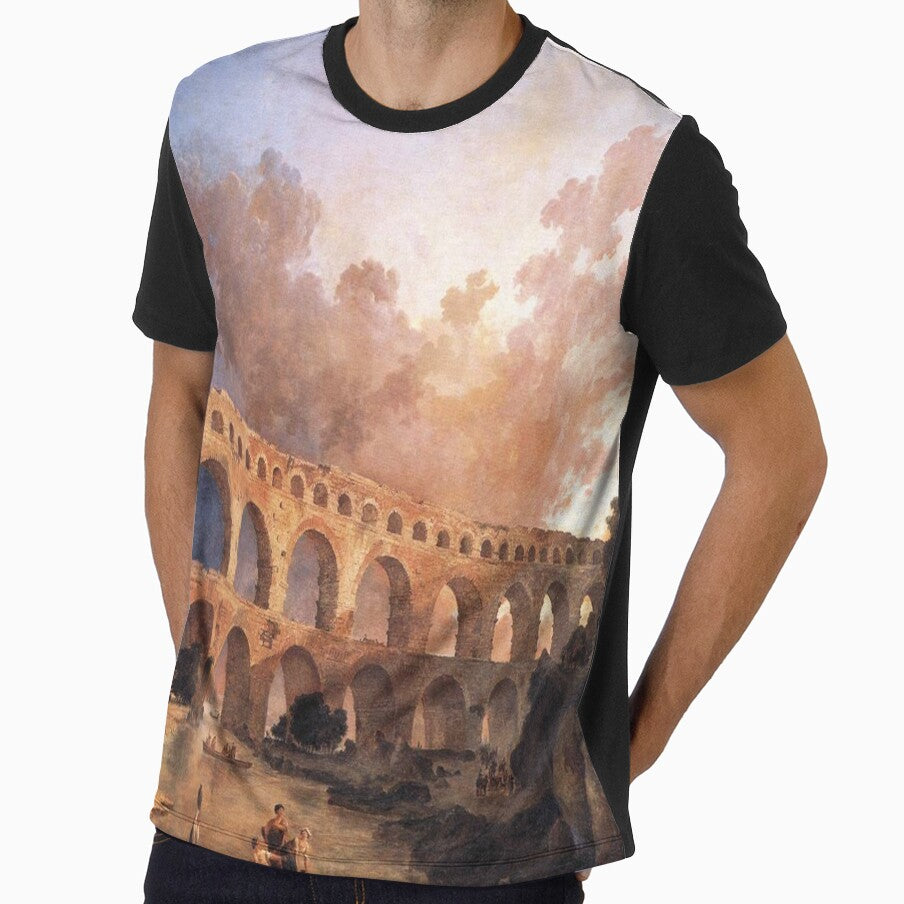 Hubert Robert's The Pont Du Gard by mosfunky