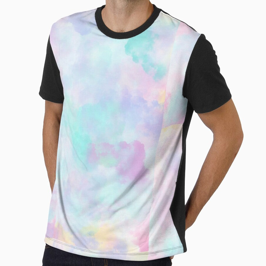Pastel rainbow cotton candy cloud by kalanisart