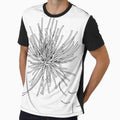Dandelion minimal art by Urban Wall Art Art
