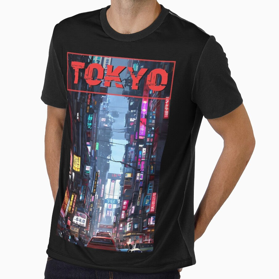 Japanese Street Cyberpunk Tokyo Streetwear by MrDoze
