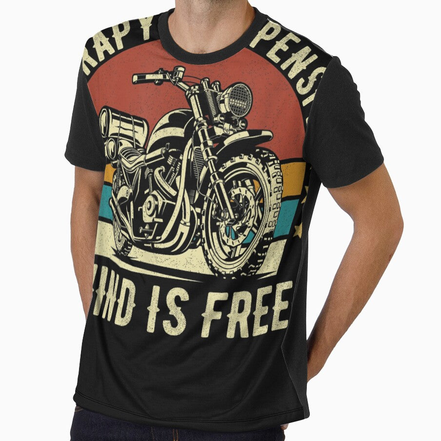 Motorcycle Lovers Cool Motorcycle Rider Men Women by Glyn Williams