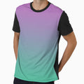 Purple and Green Ombré Gradient by thesnowwhyte