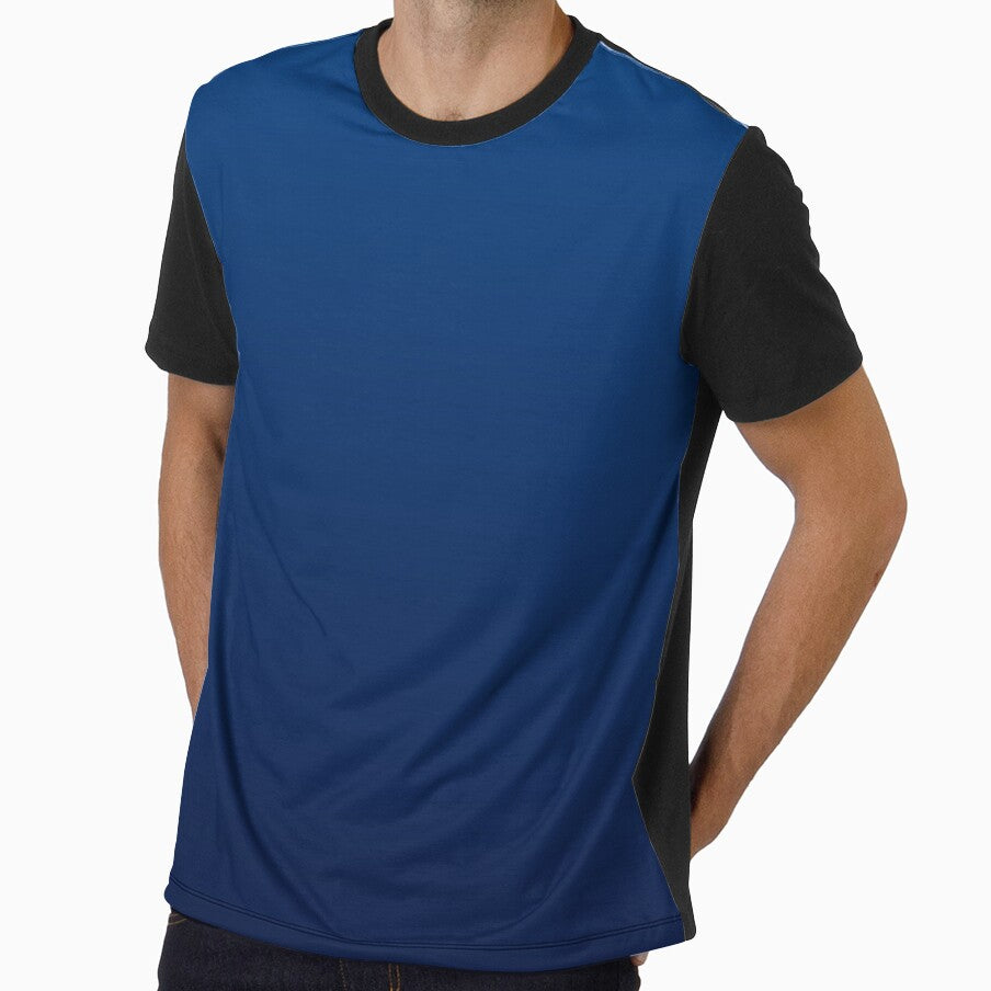 Gradient Night Sky Blue by tshirtsandme