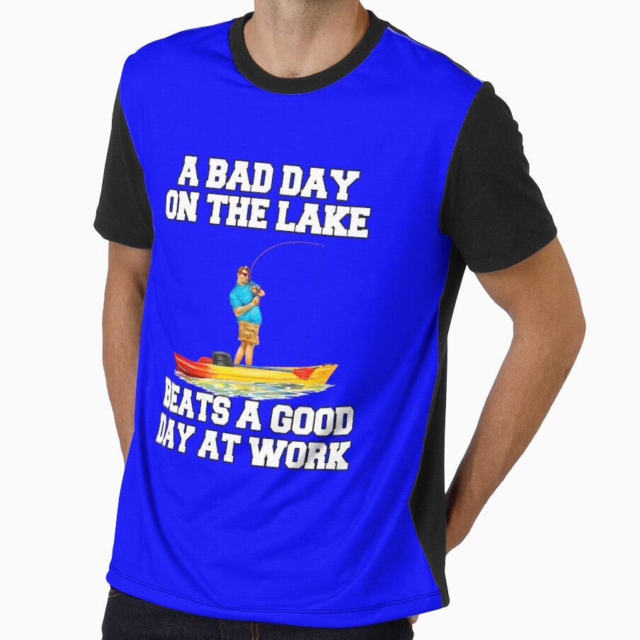 Fishing Lover A Bad Day On The Lake Beats A Good Day At Work by fantasticdesign