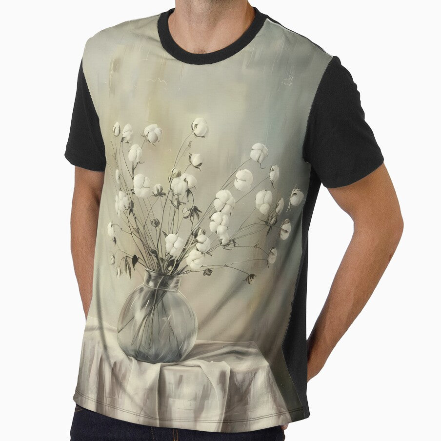 Cotton Bouquet Elegance by LivingArtClips