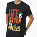 Life is better with reptiles Lizard Gecko by ClamenTaon