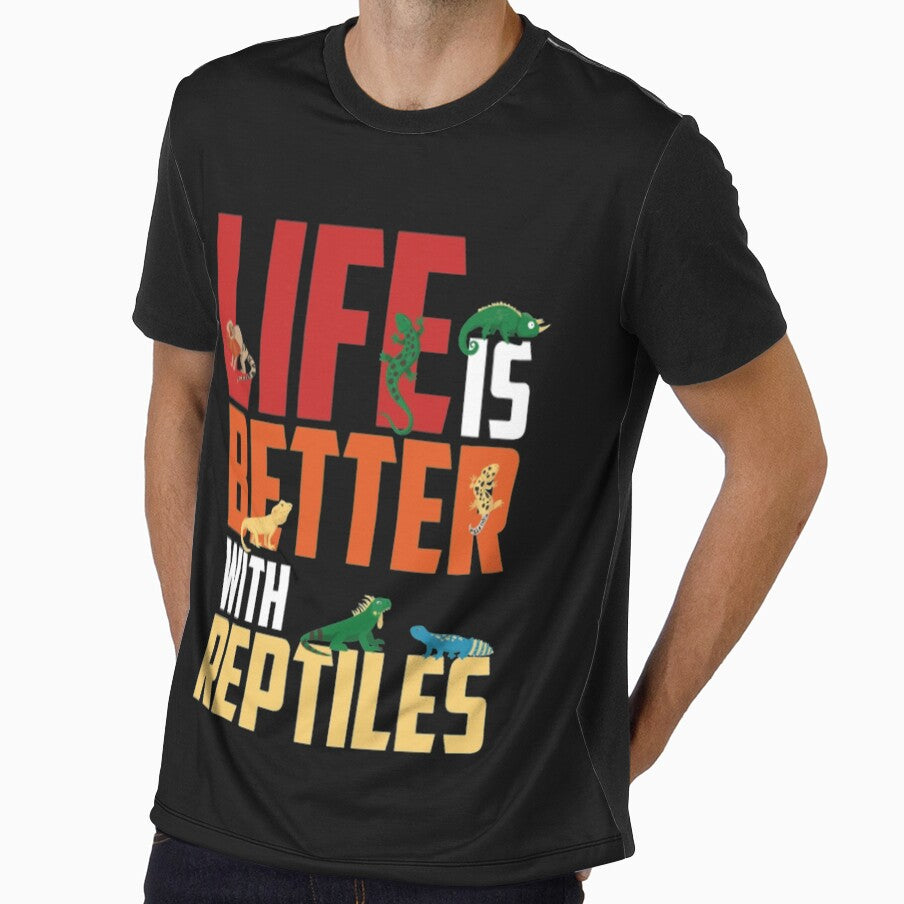 Life is better with reptiles Lizard Gecko by ClamenTaon