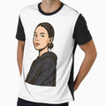 Nina Chuba  Minimalist Streetwear Portrait Art by mnkfaiye