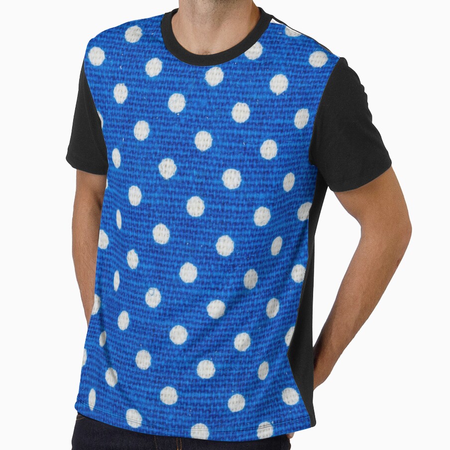 Polka Dots Blue Background 2 by stadia-60-west