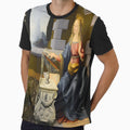 Leonardo Da Vinci's Annunciation by mosfunky