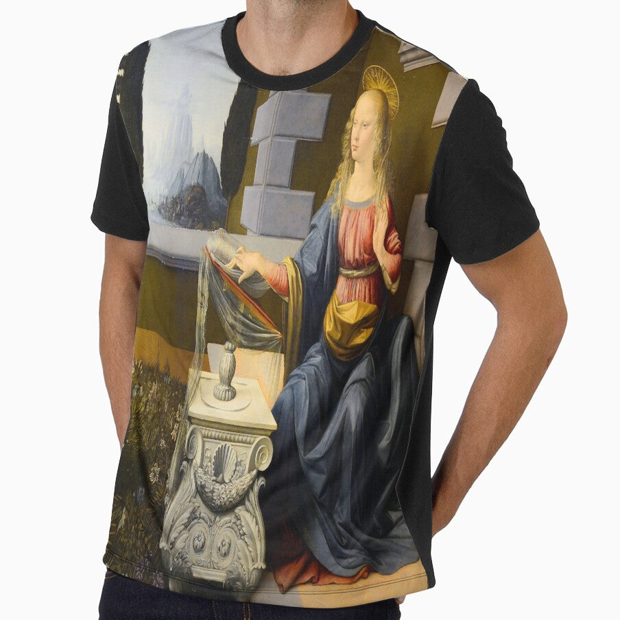 Leonardo Da Vinci's Annunciation by mosfunky