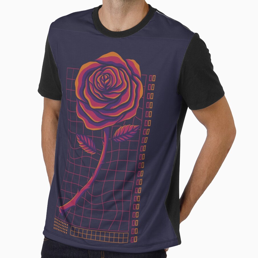 Rose Streetwear Illustration by Peekonet