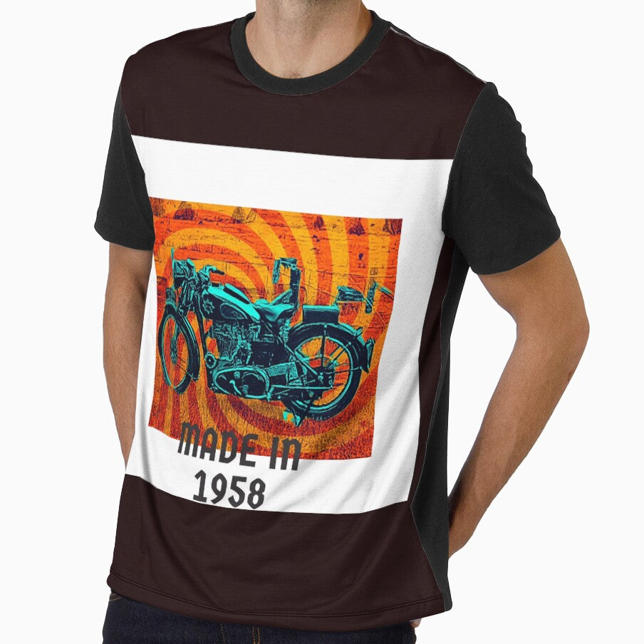 BSA VINTAGE BIKE LOVERS MADE  IN 1958 by Opalbluerose
