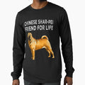Chinese Shar Pei Friend For Life Dog Friendship by laurader
