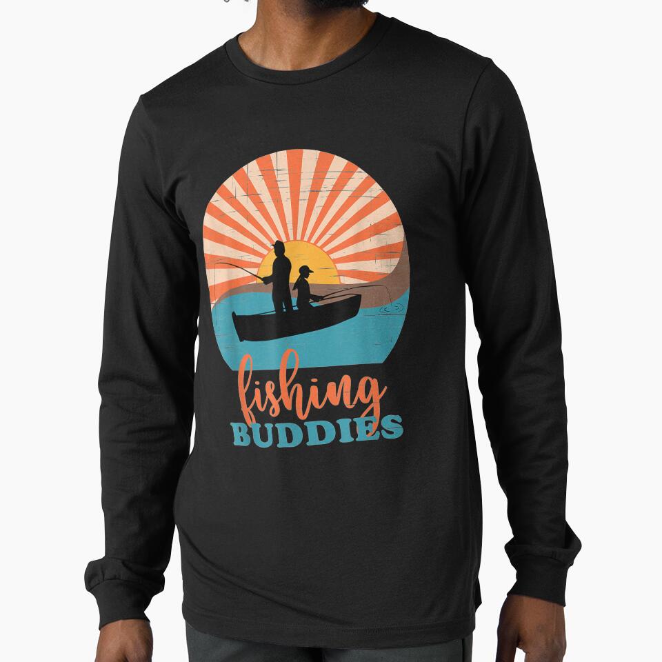 Fathers Day Fishing For Dad And Daughter Buddies Matching by maizreo