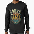 Retro March 1981 Limited Edition Vintage 41 Years Old by 77tara