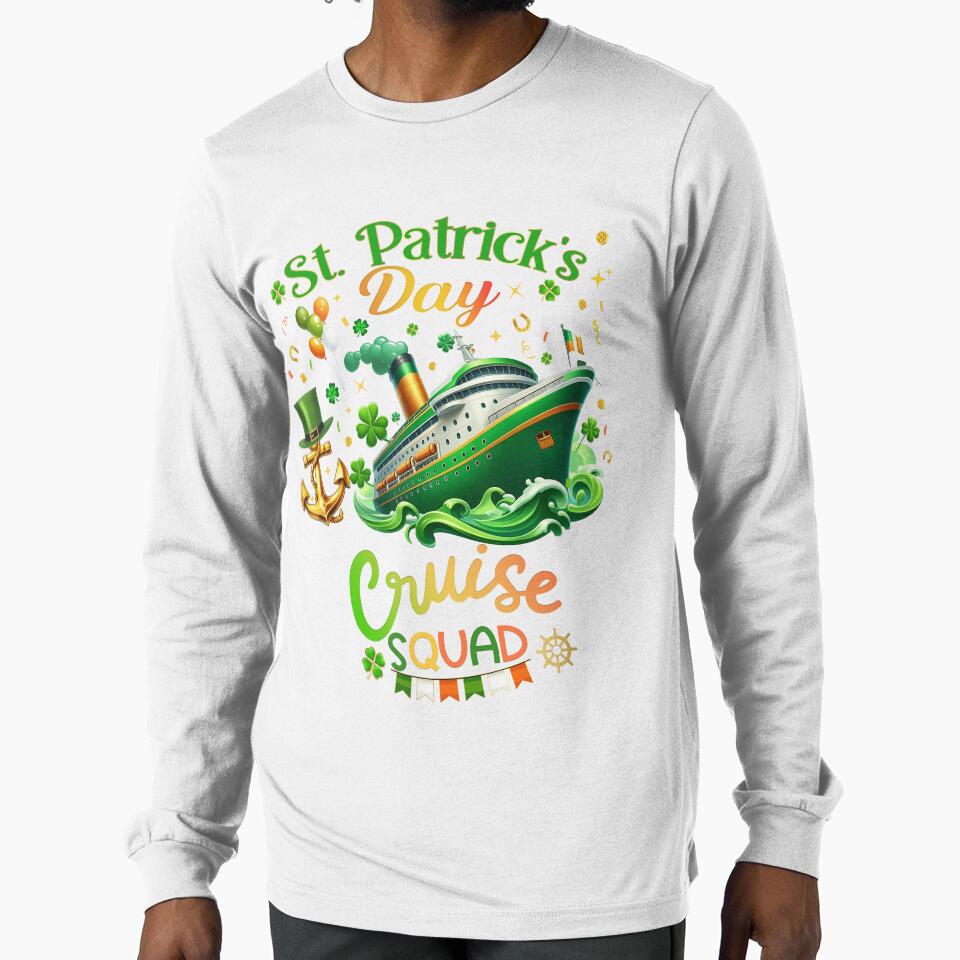 St Patrick's Day Cruise Funny Trip by PopArtDesigns
