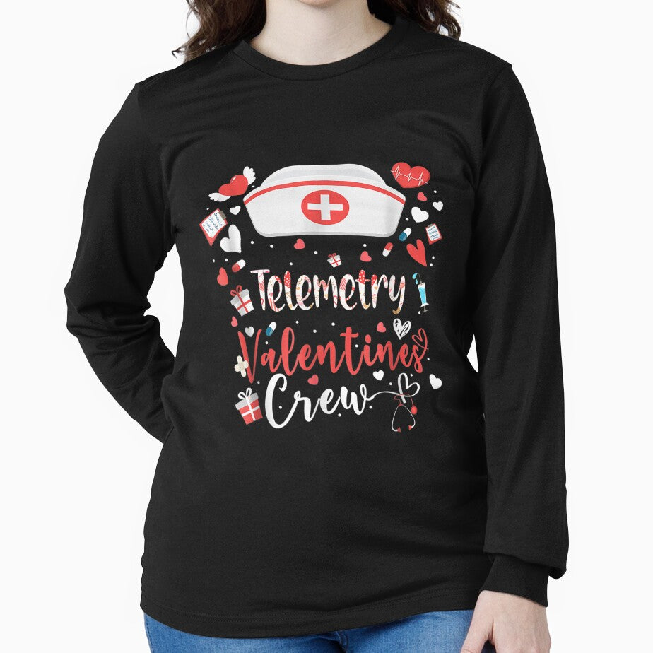 Telemetry Valentines Nurse Crew Family Group Nursing Lovers by laurenm233