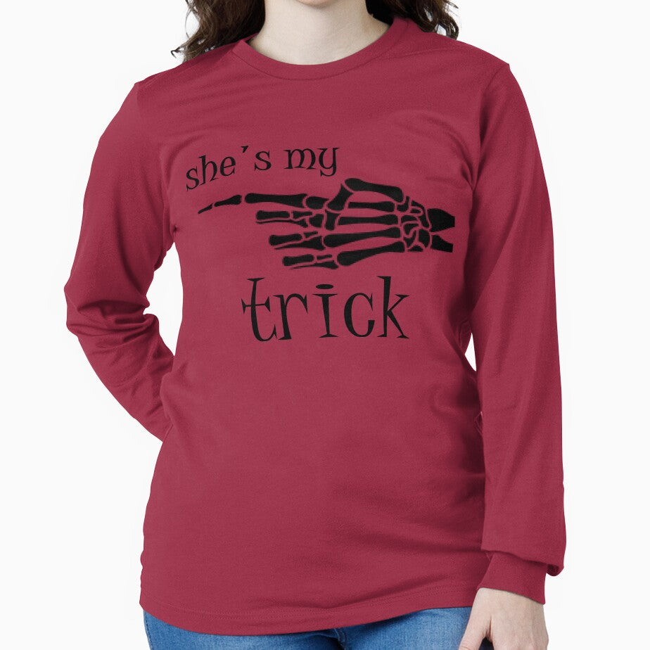 she's my trick,gift for girlfriend, a gift for mom, by issambouqsi