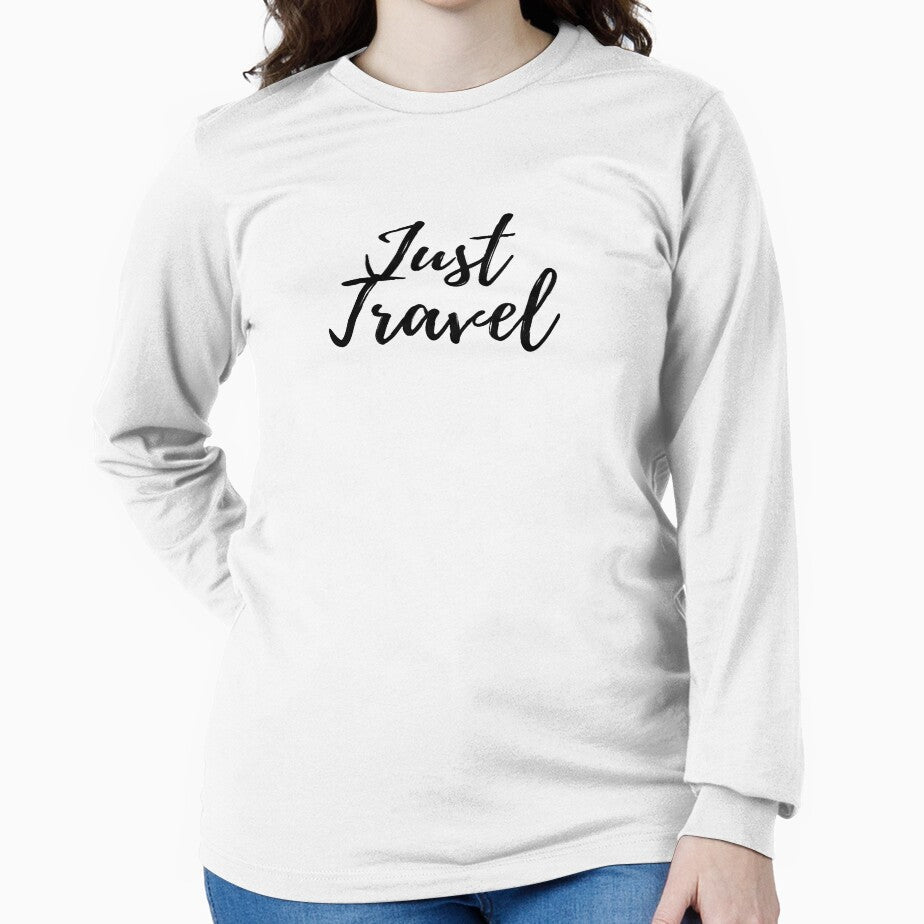 Just Travel by lilgrekko Unisex , , , Long Sleeve Tee