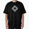 JOHN | White  | Modern Geometric Kufi Calligraphy | From Name to Art by FOR YOUR NAME