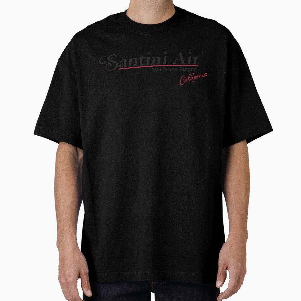 Santini Air - Van Nuys Airport | Airwolf by StayRetro1980 Unisex , , , Long Sleeve Tee