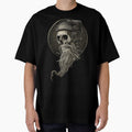 Viking Vintage Skull Beard with Headphone by Winya