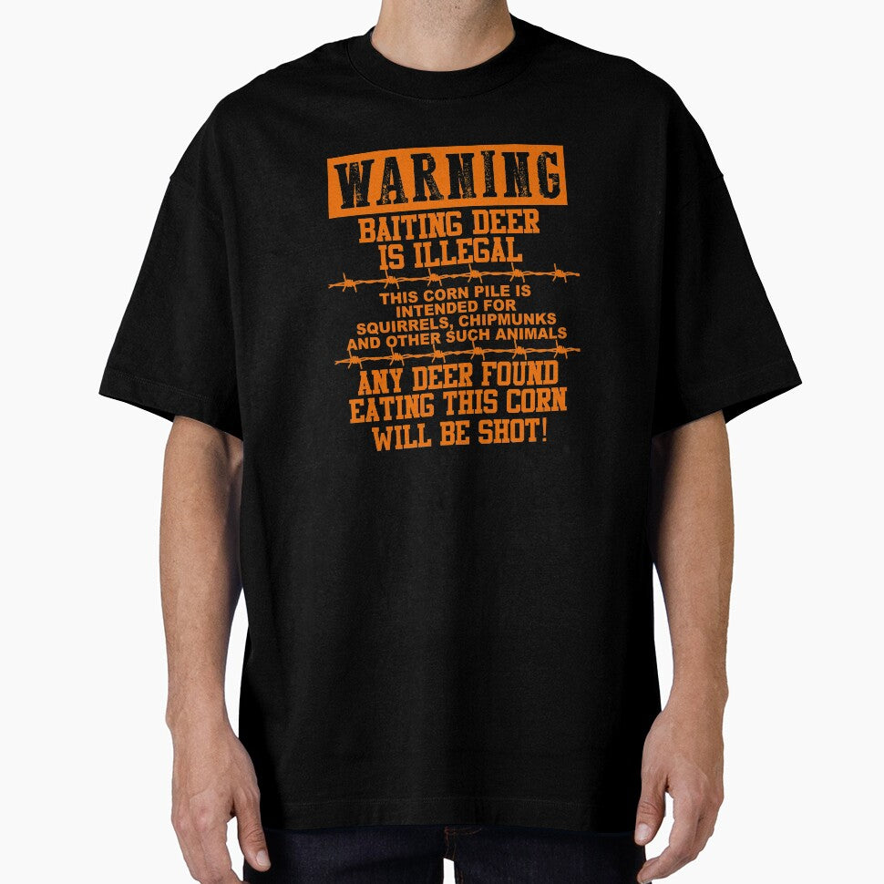 Warning Baiting Deer is Illegal combi by hadleydesigns