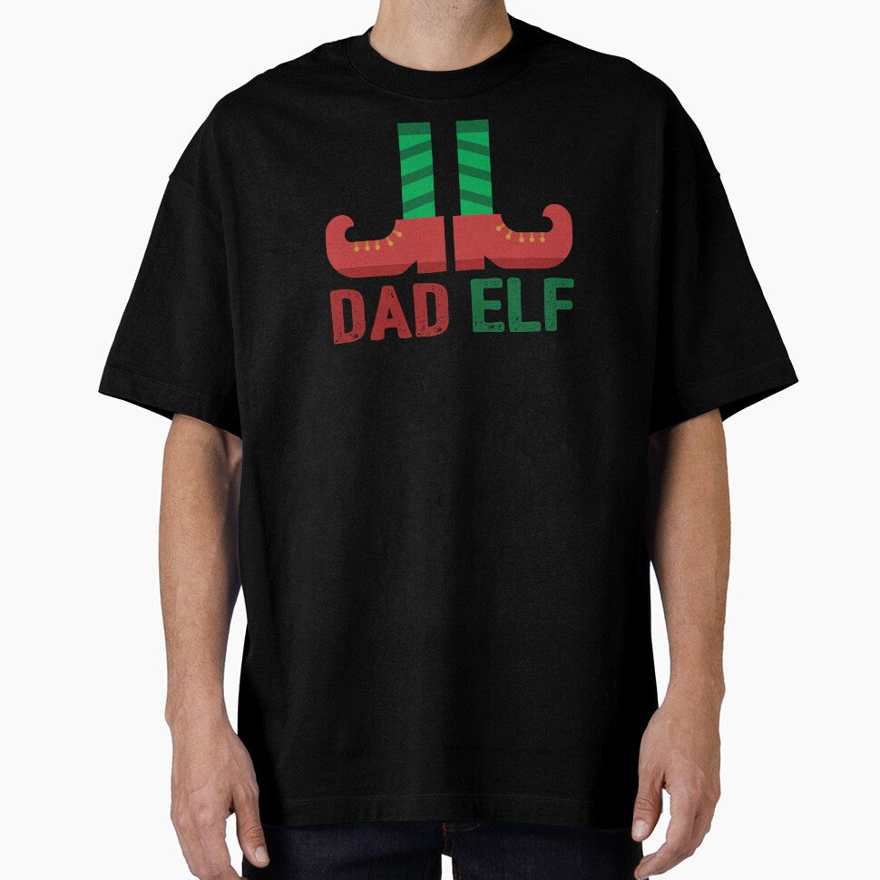Dad Elf Matching Christmas Family Apparel by mafeel