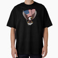 American Bald Eagle Flag Pride by AI Art Cafe