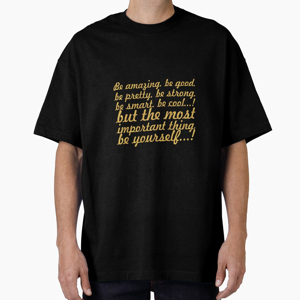 Be amazing be good... Inspirational Quote by Powerofwordss