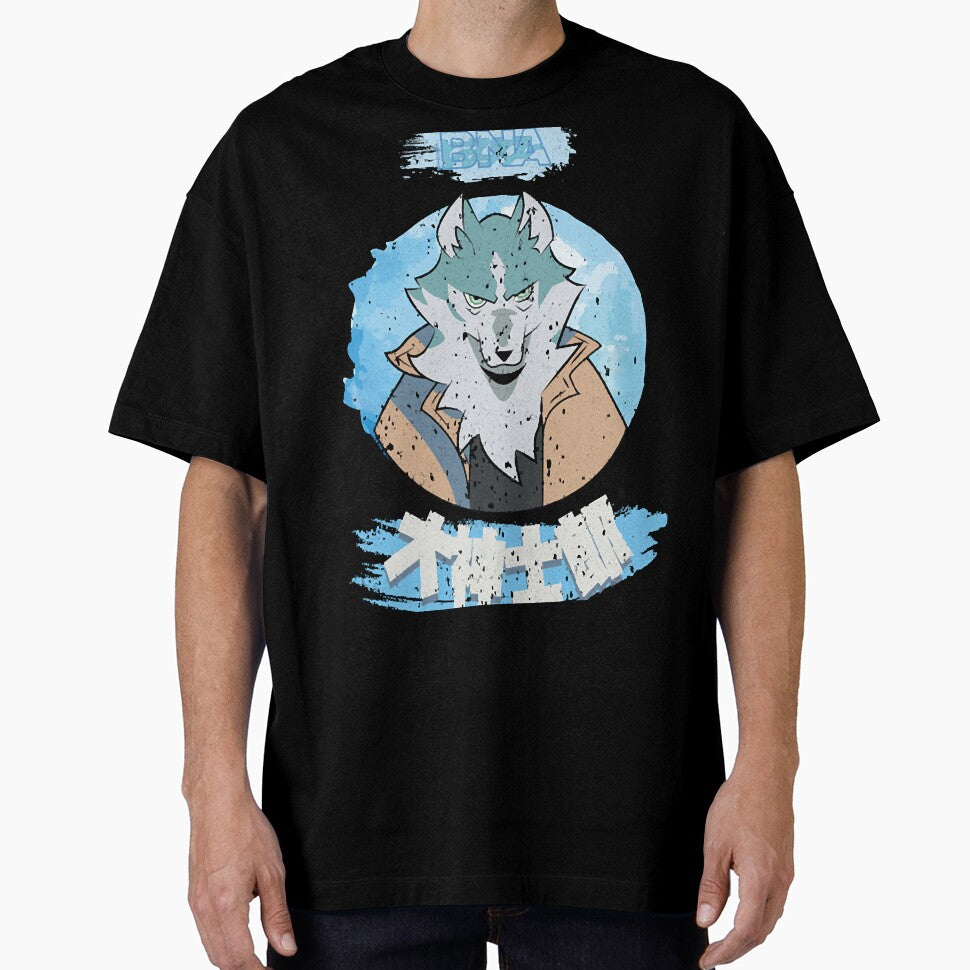 BRAND NEW ANIMAL (BNA) SHIROU OGAMI (WOLF) GRUNGE STYLE by PeruginiIv