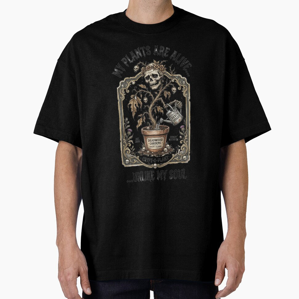 My Plants Are Alive... Unlike My Soul by DeadlyWhisper Unisex , , , Long Sleeve Tee