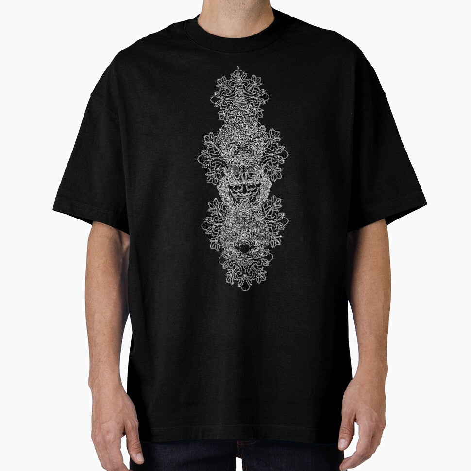 Hand Drawn Thailand Giant Art by JTS STORE