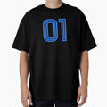 Number 01, Blue One by Jeallan Designs