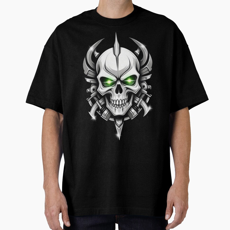 Skull with Glowing Eyes by OurGirlGertie