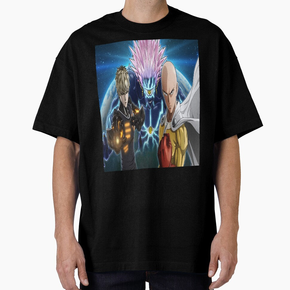 Anime Cosmic Power Trio – Ultimate Battle Aesthetic Art by SSVSTICKERS Unisex , , , Long Sleeve Tee