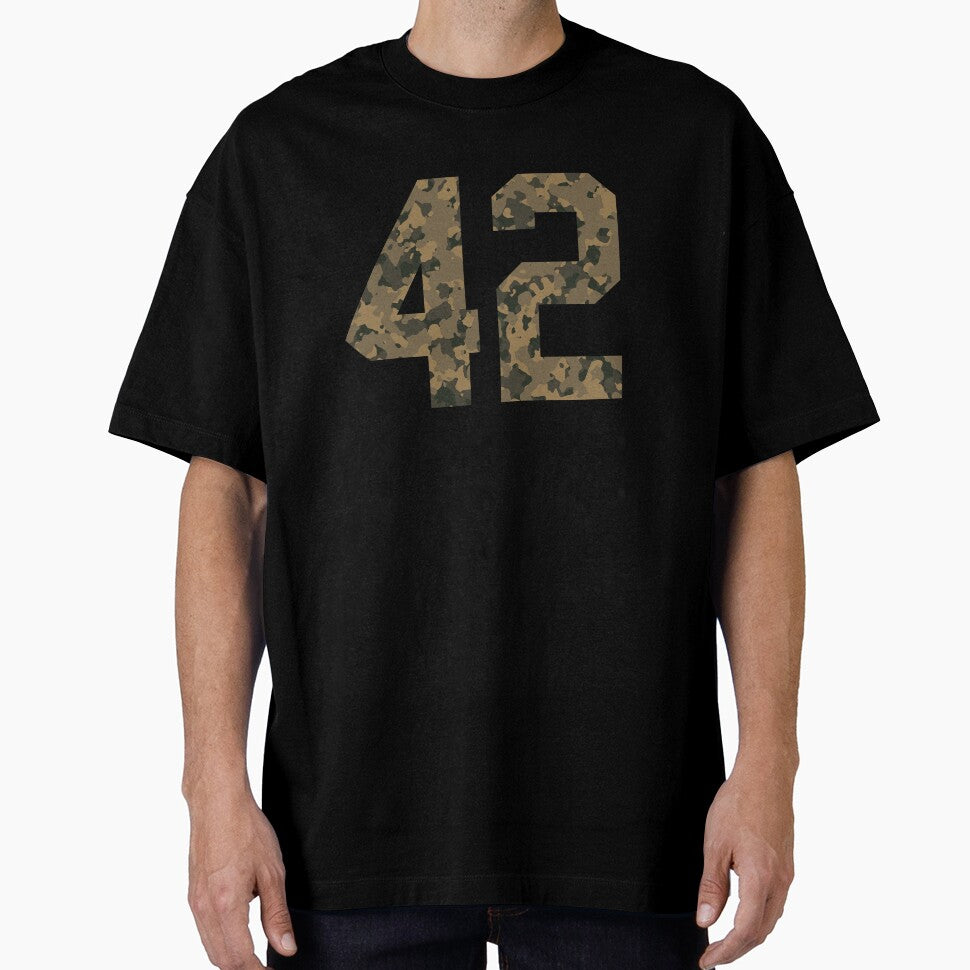 Army Camouflage Number 42 - Sports Numbers by NECHSTORE