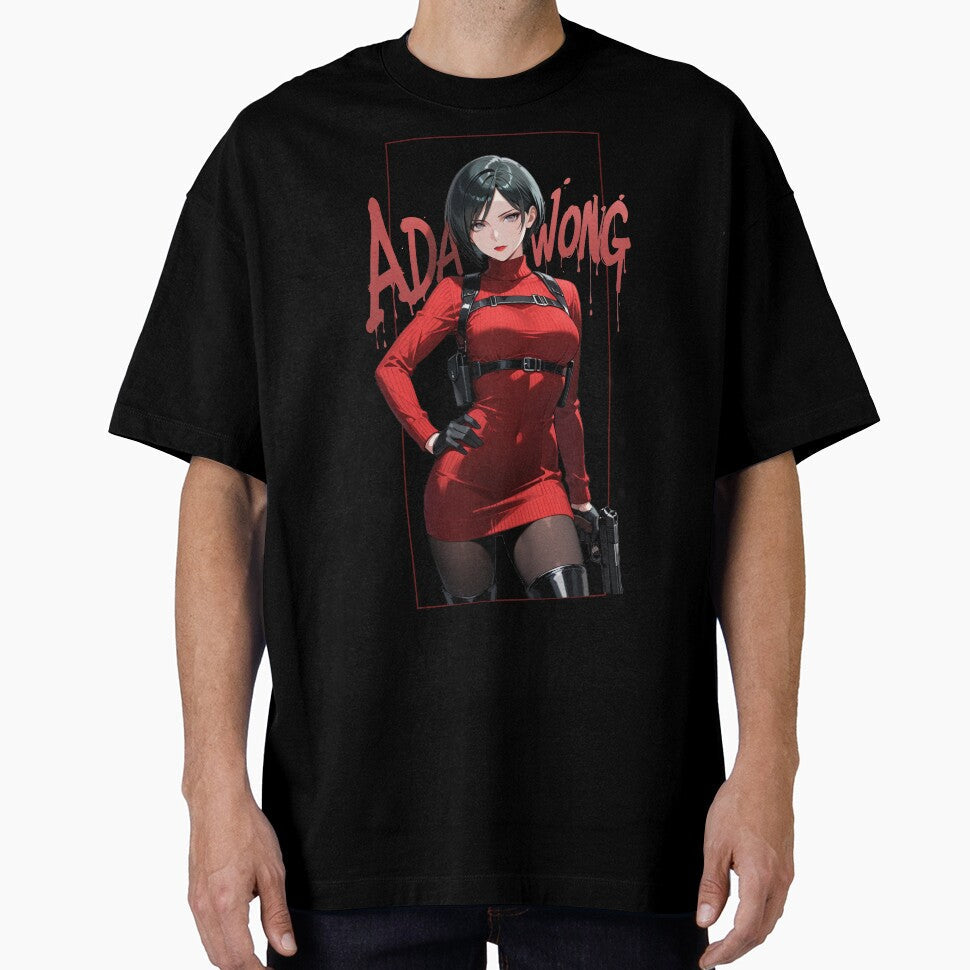 Resident Evil Ada Wong: Poise Under Fire by NarwhalXV Unisex , , , Long Sleeve Tee